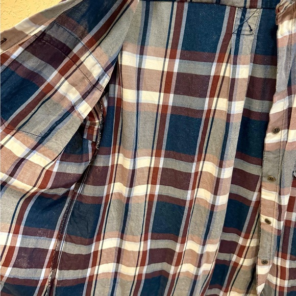 Kut from the Kloth Plaid button up - Picture 3 of 8